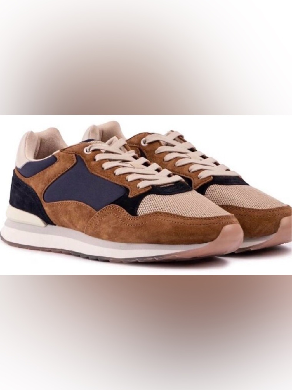 Hoff Dubai Men’s Blue/Tan Sneakers - 13 - Great Condition